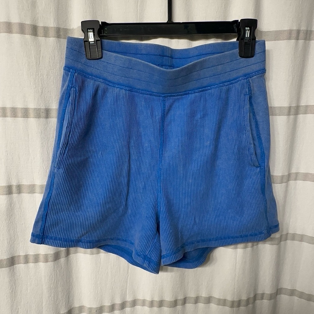 Blue Jockey Waffle Women's Shorts